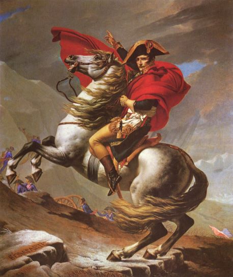 Napoleon przekraczający Alpy