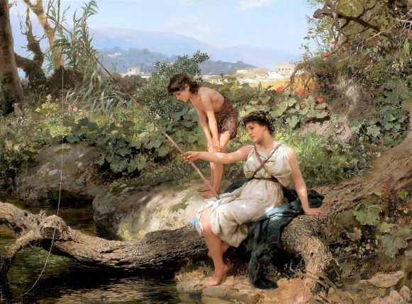 Rzymska sielanka i łowienie ryb