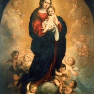 Maryja z dzieciątkiem w chwale