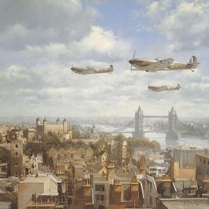 Spitfires Over London