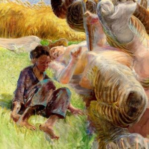 Pastuszek i harpia ok. 1904 - 1906