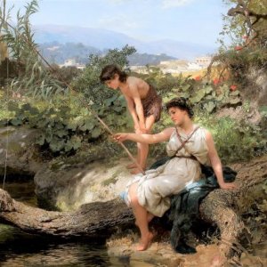 Rzymska sielanka i łowienie ryb