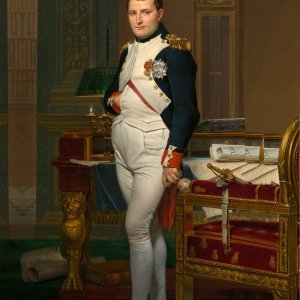 Napoleon w swoim gabinecie –