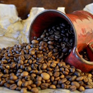 Kawa z Kubka na Stole